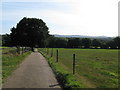 Footpath and private drive from Lower Fittleworth