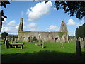 Ruins of 17th century kirk at Westruther