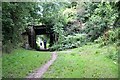 Bridleway beneath the railway, Malvern Link