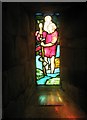 Stained glass window in the chancel at St Mary