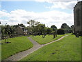 Path within the churchyard at St Peter and St Paul, Steeple Aston (1)