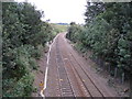 Unstone - View south from (B6057) bridge