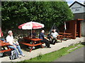 Dartmoor Inn, Merrivale, beer garden