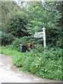 Bumpstone Cross signpost