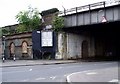 Entrance to Southwark Park British rail station