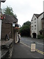 Bus stop in The Wharfage