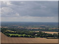 Ellesborough church from Coombe Hill