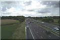 Looking East on the M62 from the B5212