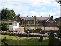 SO6101 : Aylburton School from the churchyard by Ruth Sharville