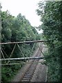 Railway line to Fishguard Harbour