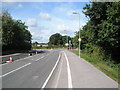 Looking down Satchell Lane towards Hamble Lane