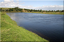 NT7938 : The River Tweed at Birgham Haugh by Walter Baxter