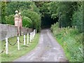 Halter path to Sturminster Newton