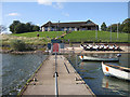 ST5660 : Woodford Lodge, Chew Valley Lake by Pauline E