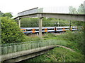 Harlow: Railway footbridge