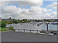 View up river from Channel View, Grangetown - Cardiff