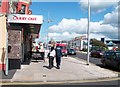 View north along the Central Promenade from the junction with Causeway Road