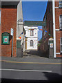 Entrance to the Congregational Church