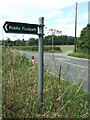 Footpath Sign