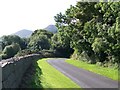 Sharp bend in Tullybrannigan Road