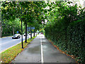 Lansdown Road to the west, Cheltenham