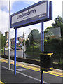 "Londonderry" sign, Waterside