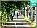 Lansdown Road, Cheltenham to the east