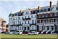 Large houses on Lewis Crescent