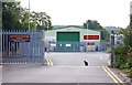 The entrance to the Oxford Bus Museum