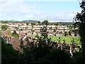 Chepstow Garden City from cycle route 42