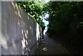 Thanet Coastal Path  descending to Stone Bay