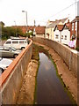 Lympstone: Wotton Brook in culvert