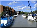 Boats on the River Stour at Sandwich