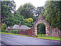 Entrance and lodge