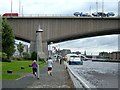 Jogging On The Clyde Walkway