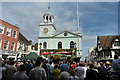 The guildhall in Court Street Faversham during the Hop Festival