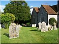 Footpath through the Churchyard, Owslebury