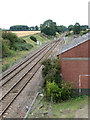 Acle railway station - the western end of the loop