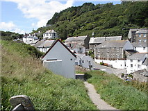 SW9339 : Portloe - houses near the harbour by Ian Cunliffe