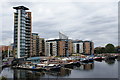 Boats in Blackwall Basin, London