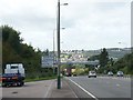 The A472 looking west