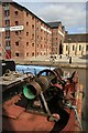 A moment for quiet contemplation, Gloucester Docks.