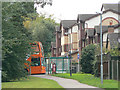 Bus stop at Sandby Court