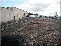 NO4130 : Dundee - Aberdeen railway and East Camperdown Street by Richard Webb