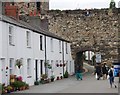 Gate in the walls, Conwy Quay