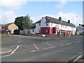 Reddish house on Cumbernauld Road