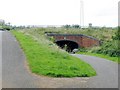 Cycle route 43 passes under the A48