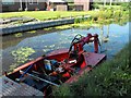 Dredger in the Montgomery Canal