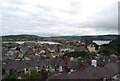 Roofscape of Conwy from the Town Walls