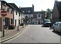 Looking eastwards along Cross Street towards the High Street